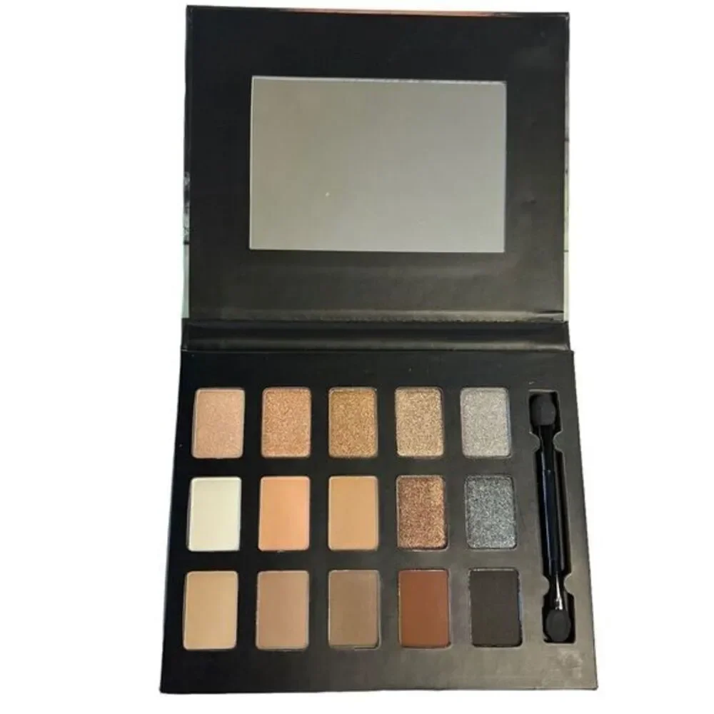 OKALAN POWDER BARE TEMPTATION Eyeshadow Palette 15‎ Color with mirror A Unused